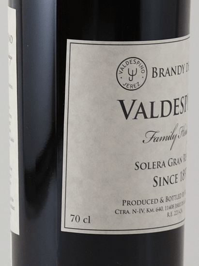 Valdespino Family Heritage Brandy 2025 Release - Bottle Of Japan