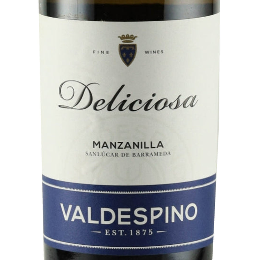 Valdespino Manzanilla Deliciosa Sherry 15% 750ml - front label