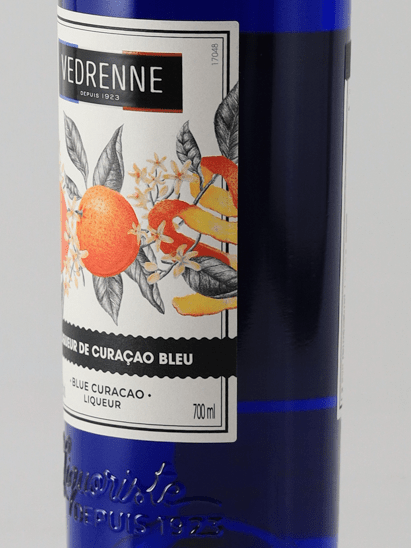 Vedrenne Blue Curaçao - Bottle Of Japan