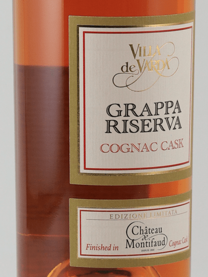 Villa De Varda Grappa Riserva Cognac Cask - Bottle Of Japan