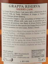 Load image into Gallery viewer, Villa De Varda Grappa Riserva Sherry Cask - Bottle Of Japan
