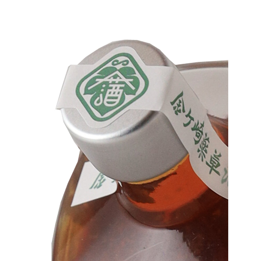 Waka High Proof Itsuki Japanese Aperitif 500ml - Cap top emblem and paper seal