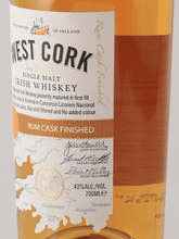 Load image into Gallery viewer, West Cork Rum Cask Finish - Bottle Of Japan