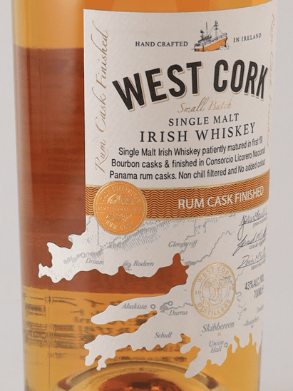 West Cork Rum Cask Finish - Bottle Of Japan