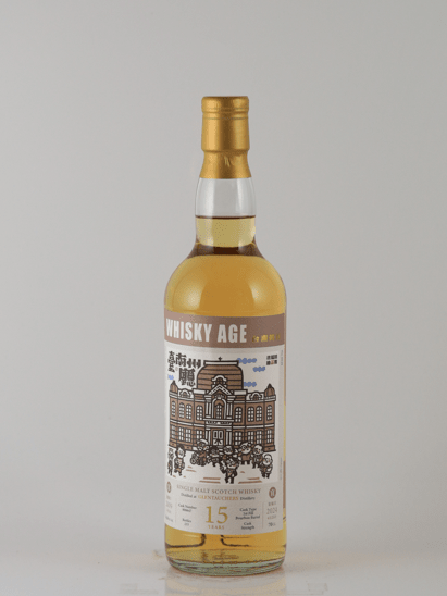 Whisky Age Glentauchers 15 Year Old 2009 - Bottle Of Japan
