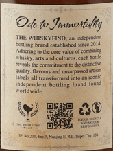 Load image into Gallery viewer, Whisky Find Ode To Immortality Blended Scotch 18 Year Old 2006 - Bottle Of Japan