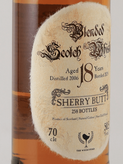 Whisky Find Ode To Immortality Blended Scotch 18 Year Old 2006 - Bottle Of Japan