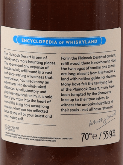 Whisky Land Benriach 33 Year Old 1991 - Bottle Of Japan