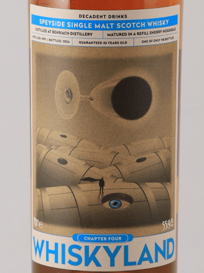 Whisky Land Benriach 33 Year Old 1991 - Bottle Of Japan
