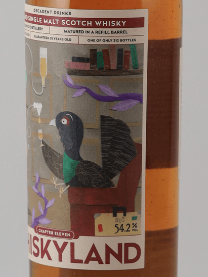 Whisky Land Bladnoch 35 Year Old 1990 - Bottle Of Japan