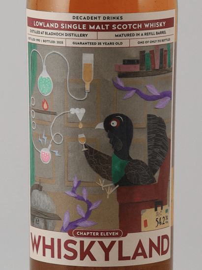 Whisky Land Bladnoch 35 Year Old 1990 - Bottle Of Japan