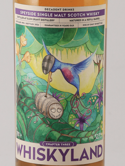 Whisky Land Glen Grant 31 Year Old 1993 - Bottle Of Japan