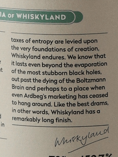 Whisky Land Kildalton 22 Year Old 2003 - Bottle Of Japan