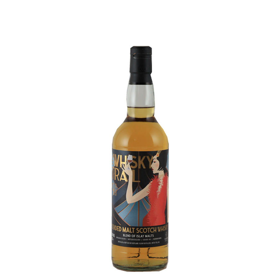 Whisky Trail Flappers Blend of Islay Malt 9 Year Old 2013 58% - bottle front