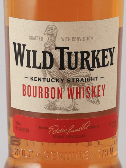 Wild Turkey Standard 700ml New Label - Bottle Of Japan