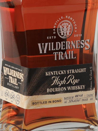 Wilderness Trail High Rye Bourbon - Bottle Of Japan