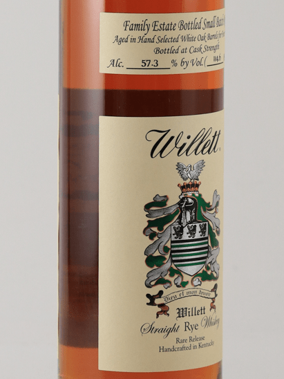 Willett Family Estate Rye 4 Year Old - Bottle Of Japan