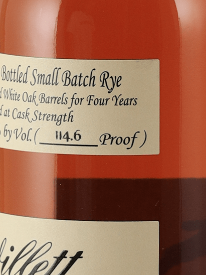 Willett Family Estate Rye 4 Year Old - Bottle Of Japan