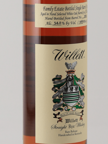 Willett Family Estate Rye 8 Year Old - Bottle Of Japan