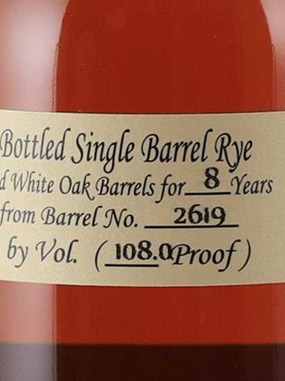 Willett Family Estate Rye 8 Year Old - Bottle Of Japan