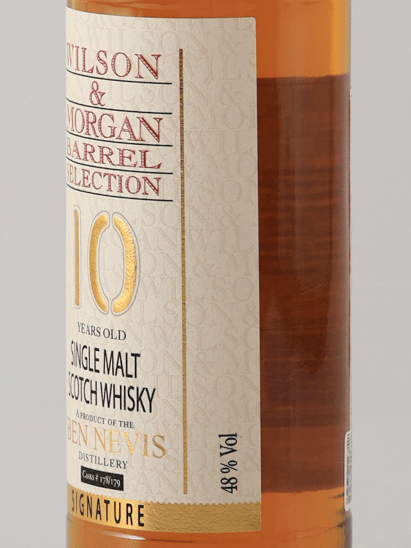 Wilson & Morgan Ben Nevis 10 Year Old 2014 - Bottle Of Japan