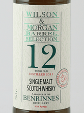 Load image into Gallery viewer, Wilson &amp; Morgan Benrinnes 12 Year Old 2011 - Bottle Of Japan