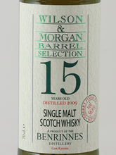 Load image into Gallery viewer, Wilson &amp; Morgan Benrinnes 15 Year Old 2009 - Bottle Of Japan
