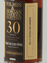 Load image into Gallery viewer, Wilson &amp; Morgan Cameronbridge 30 Year Old 1992 - Bottle Of Japan
