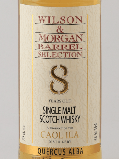 Wilson & Morgan Caol Ila 8 Year Old 2016 - Bottle Of Japan