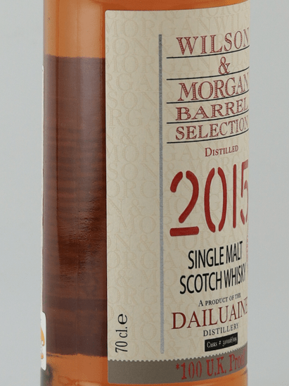 Wilson & Morgan Dailuaine 2015/2025 - Bottle Of Japan