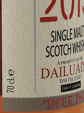 Load image into Gallery viewer, Wilson &amp; Morgan Dailuaine 2015/2025 - Bottle Of Japan