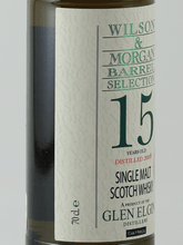 Load image into Gallery viewer, Wilson &amp; Morgan Glen Elgin 15 Year Old 2008 - Bottle Of Japan