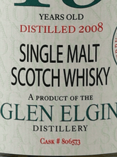 Load image into Gallery viewer, Wilson &amp; Morgan Glen Elgin 15 Year Old 2008 - Bottle Of Japan