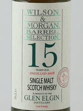 Load image into Gallery viewer, Wilson &amp; Morgan Glen Elgin 15 Year Old 2008 - Bottle Of Japan