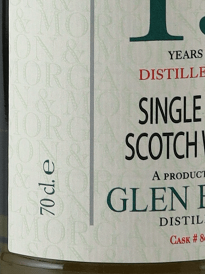 Wilson & Morgan Glen Elgin 15 Year Old 2008 - Bottle Of Japan