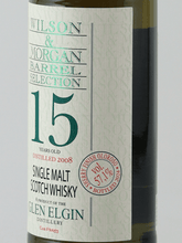 Load image into Gallery viewer, Wilson &amp; Morgan Glen Elgin 15 Year Old 2008 - Bottle Of Japan