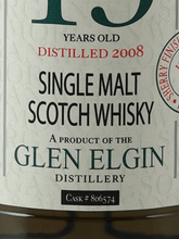 Load image into Gallery viewer, Wilson &amp; Morgan Glen Elgin 15 Year Old 2008 - Bottle Of Japan