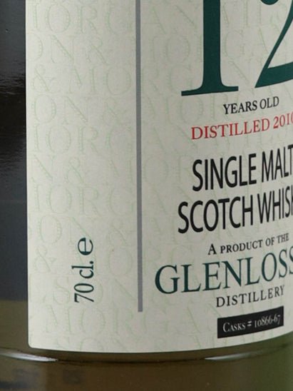 Wilson & Morgan Glenlossie 12 Year Old 2010 - Bottle Of Japan