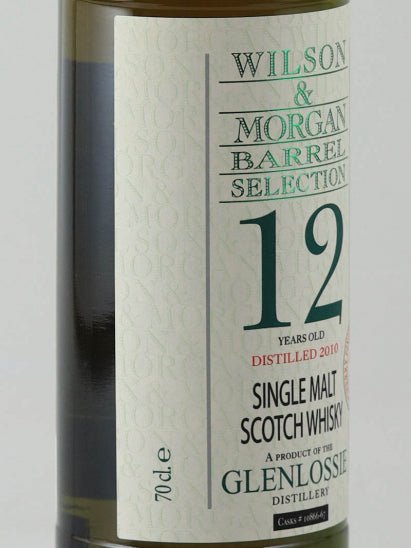 Wilson & Morgan Glenlossie 12 Year Old 2010 - Bottle Of Japan