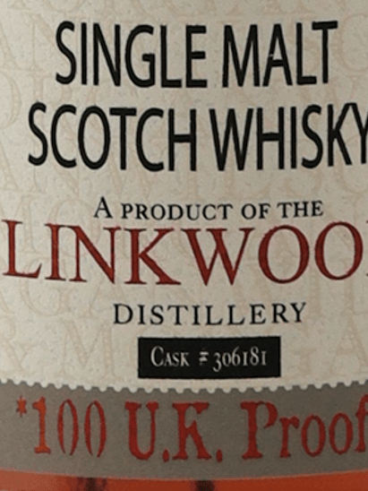 Wilson & Morgan Linkwood 2015/2025 - Bottle Of Japan
