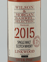 Load image into Gallery viewer, Wilson &amp; Morgan Linkwood 2015/2025 - Bottle Of Japan