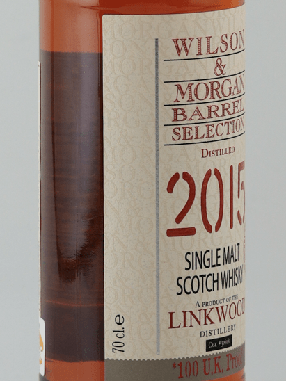 Wilson & Morgan Linkwood 2015/2025 - Bottle Of Japan