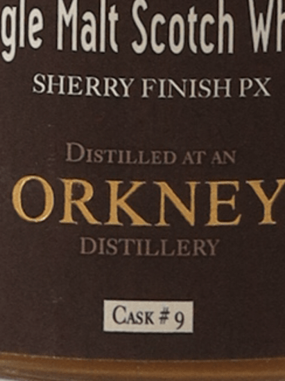 Wilson & Morgan Orkney 25 Year Old 1998 - Bottle Of Japan
