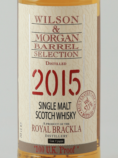 Wilson & Morgan Royal Brackla 2015/2024 - Bottle Of Japan