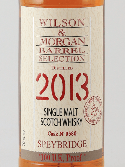 Wilson & Morgan Speybridge 2013/2024 - Bottle Of Japan