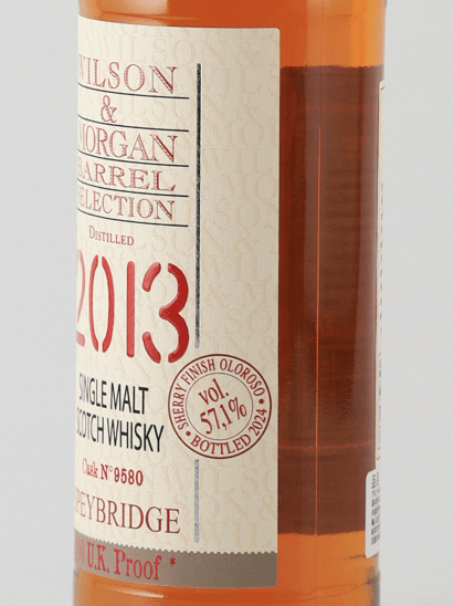 Wilson & Morgan Speybridge 2013/2024 - Bottle Of Japan