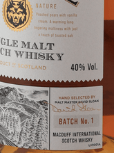 Load image into Gallery viewer, Wolf Hill Single Malt - Bottle Of Japan