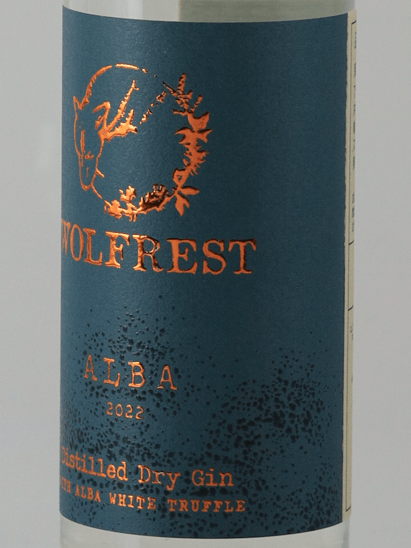 Wolfrest Gin Alba 2022 - Bottle Of Japan