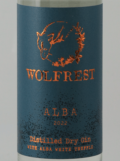 Wolfrest Gin Alba 2022 - Bottle Of Japan