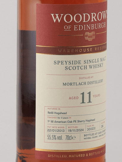 Woodrose of Edinburgh Mortlach 11 Year Old 2013 - Bottle Of Japan